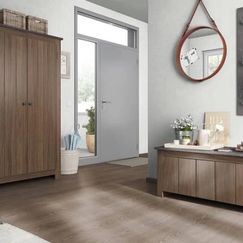 ДУБ УОЛТЕМ КОРИЧНЕВЫЙ ЛАМИНАТ  EGGER  LARGE ламинат для пола